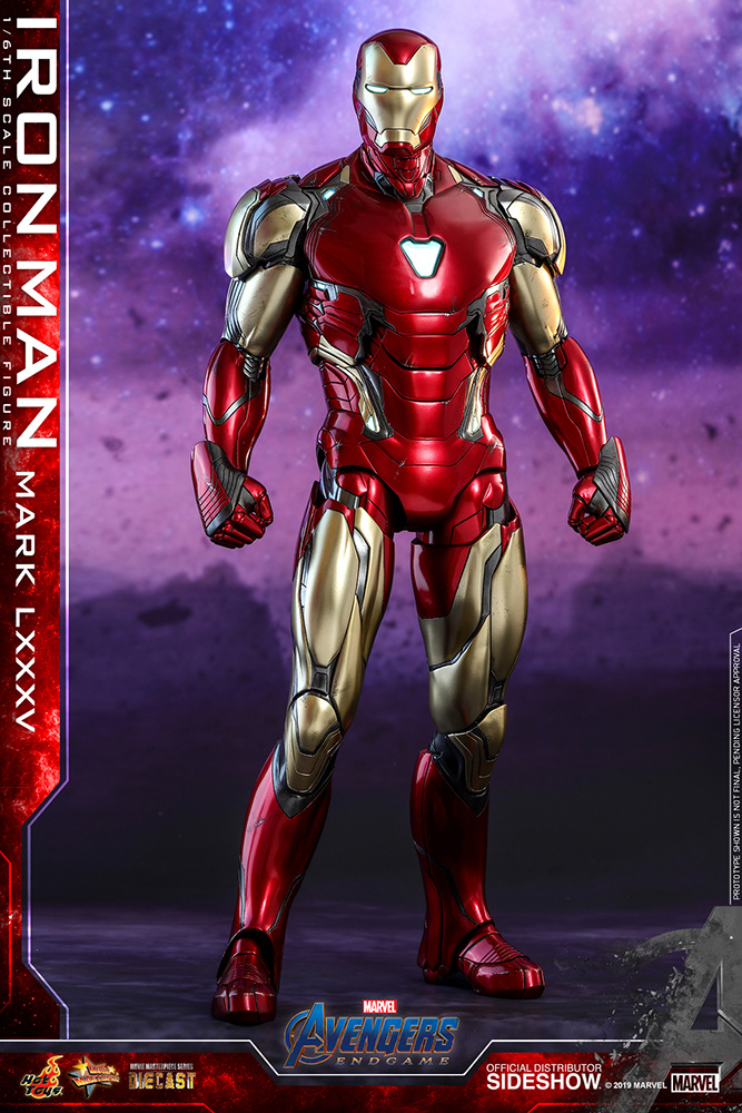 Iron Man Mark VII MK7  DIECAST - The Avengers - Movie Masterpiece Series Sixth Scale Figure by Hot Toys